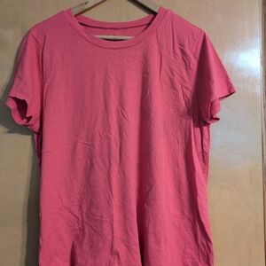 LOFT Vibrant Pink Top